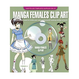 Manga Females Clip Art